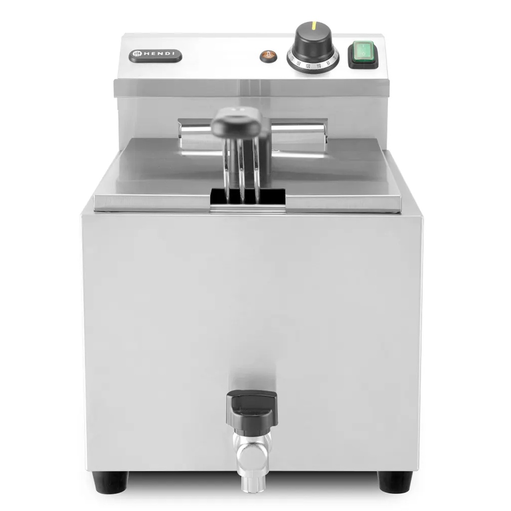 209424 Friteuse XL Met Aftapkraan 10 L Hendi