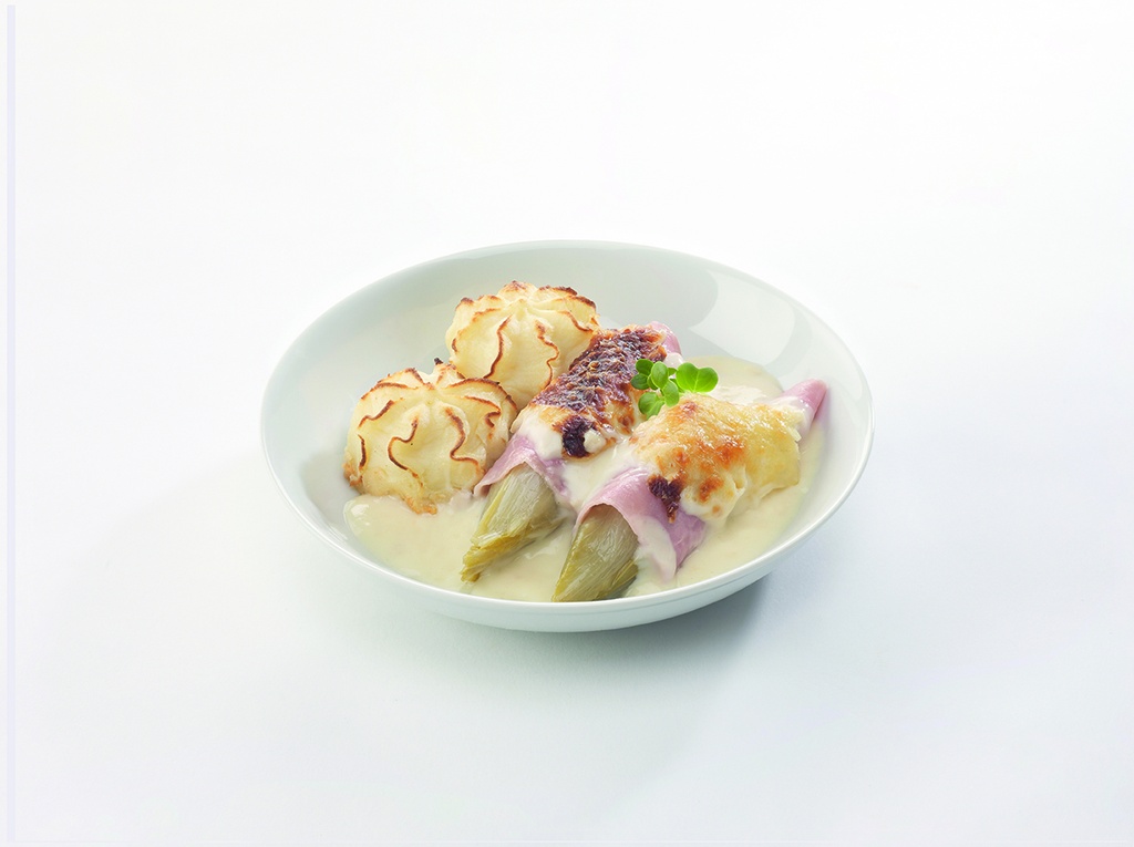 Witloof met Ham Kaas Puree Deli Meal 500 gr