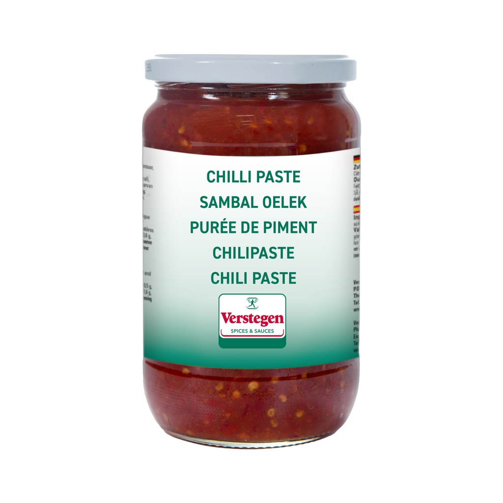 Sambal Verstegen Glas 750 gr
