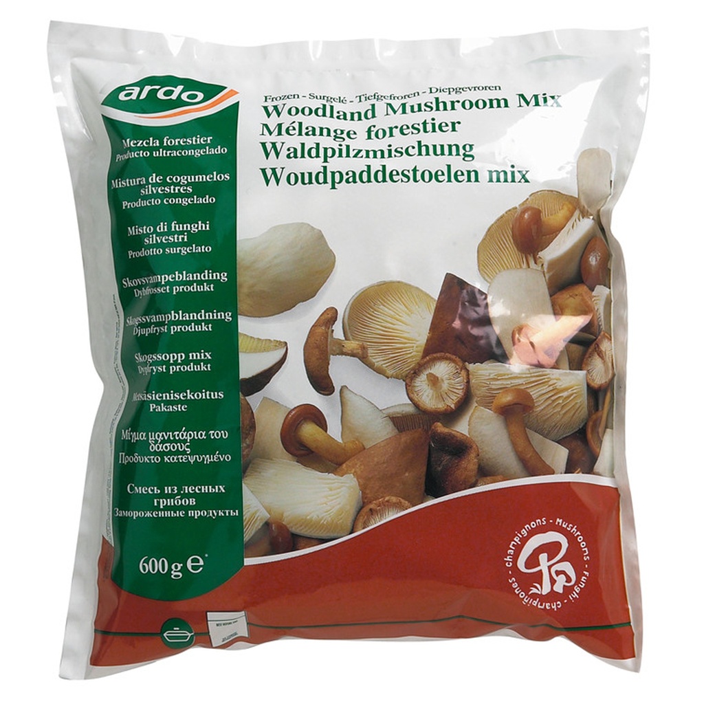 Woudpaddestoelmix Ardo 600 gr