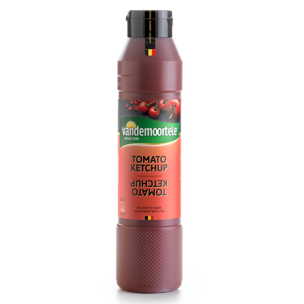 Tomates Ketchup Tube Vandemoortele 1 L