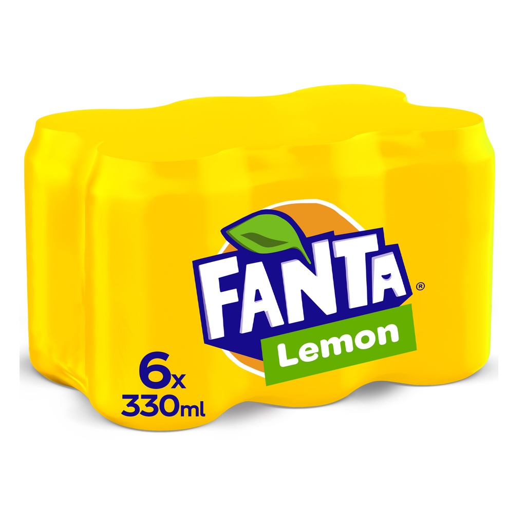 Fanta Lemon Blik 6 x 33 cl