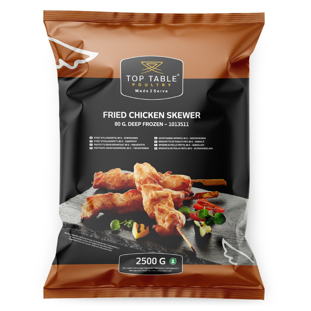 1013511 Kip Spies Gefrituurd 80 gr Top Table 2,5 kg