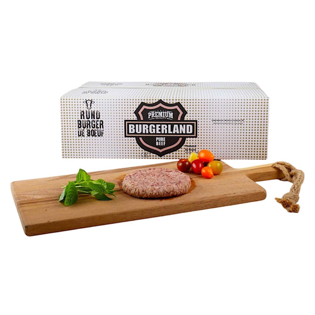 Beefburger 180 gr Restaurant - (Dik) Burgerland 30 x 180 gr