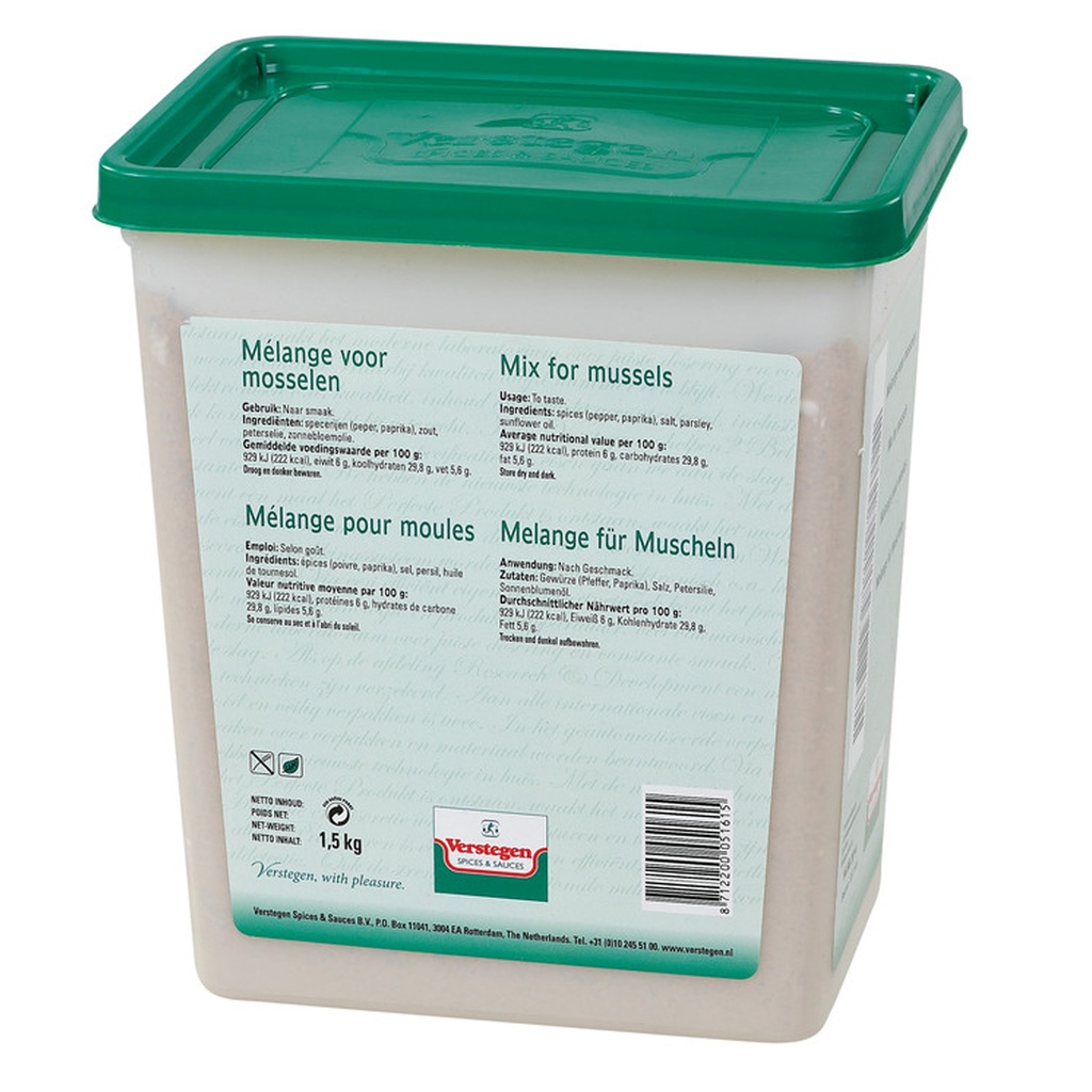 Melange Mosselen Verstegen Pot 1,5 kg