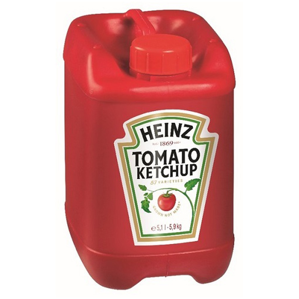 TOMATO KETCHUP BIDON 5,1L HEINZ