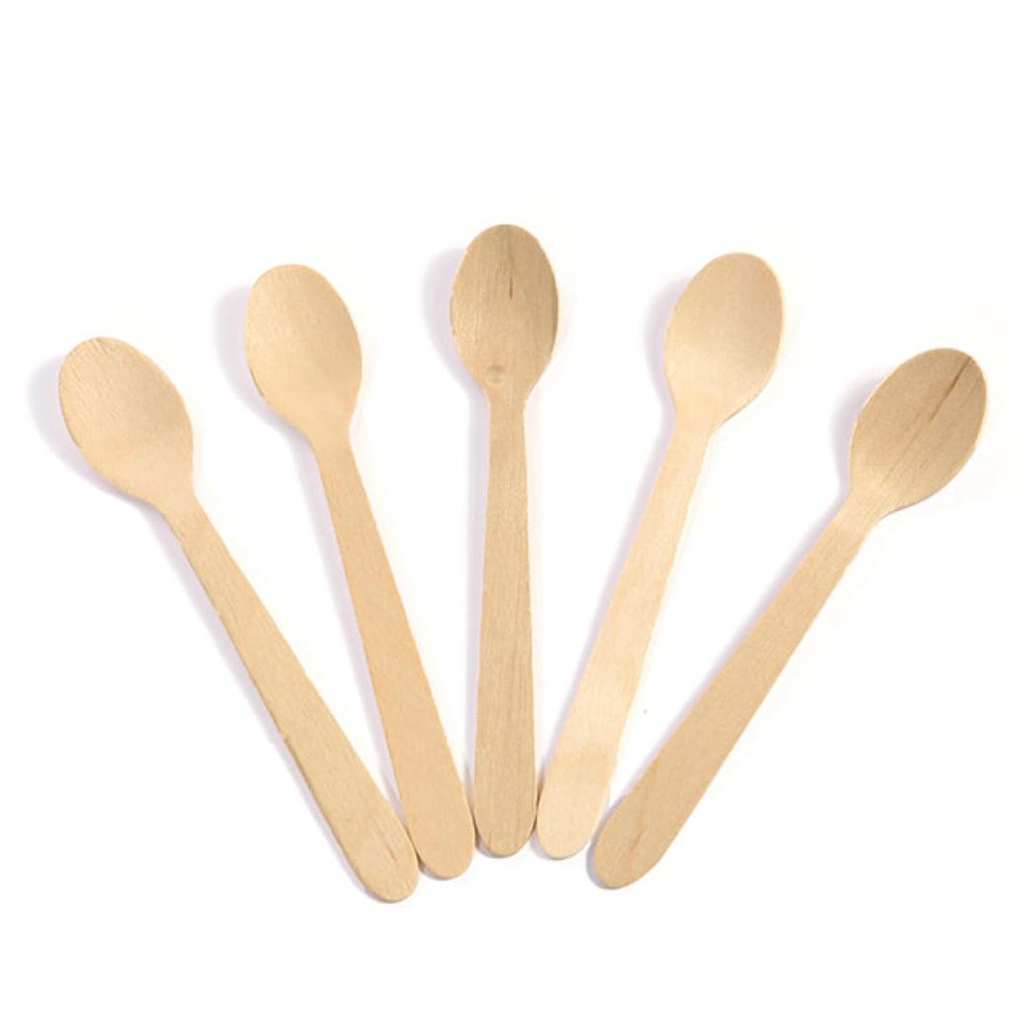 Cuilliere En Bois 110mm Sier 200 pcs
