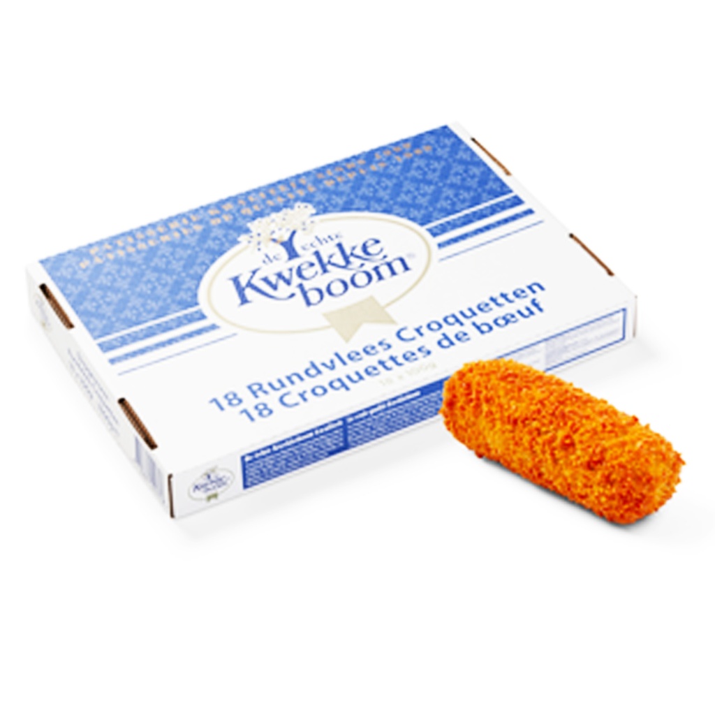 Croquette Viande Fils Rouge Kwekkeboom 18 x 100 gr