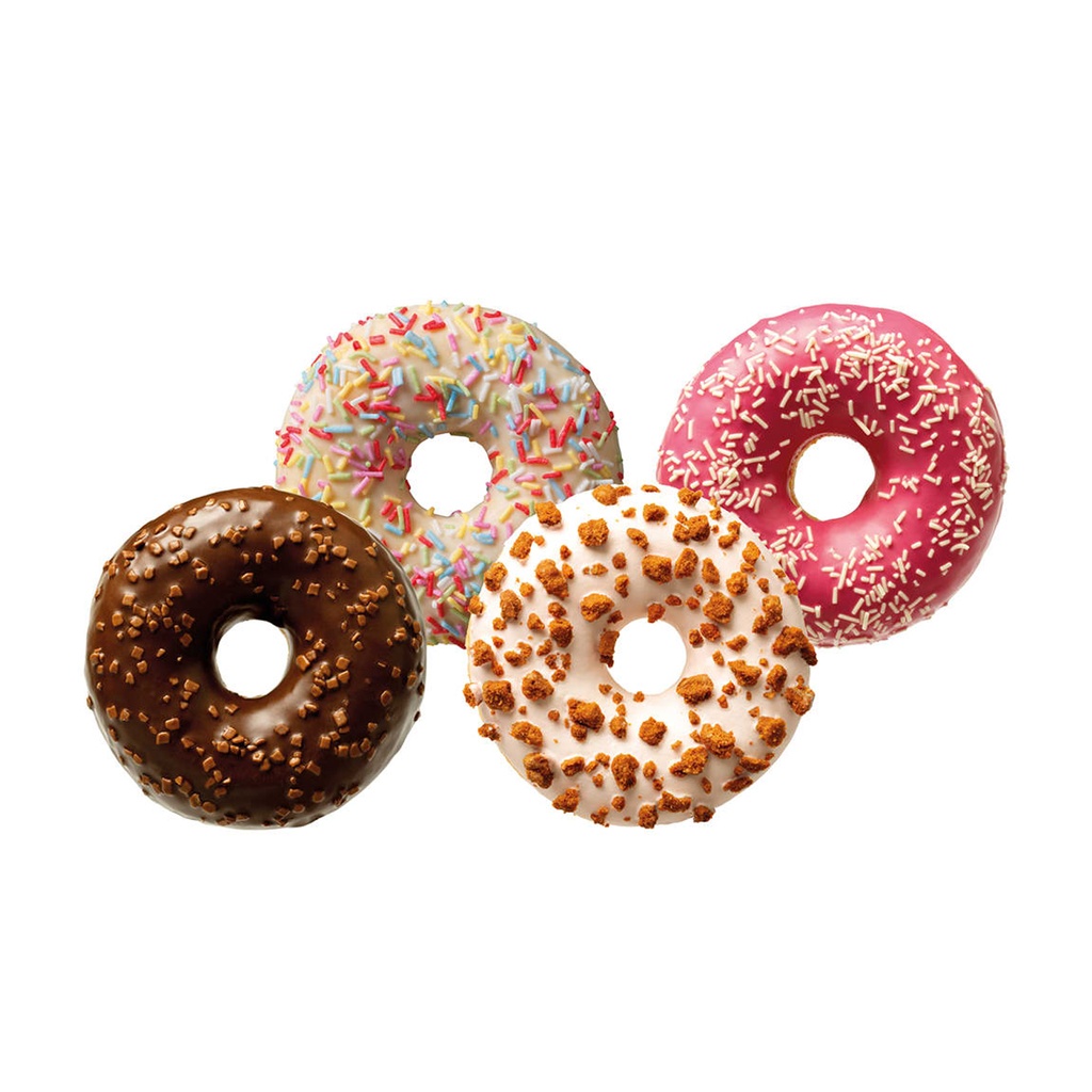 0734 / 0905 Donuts Party Box Mix Dauphine 48x56gr