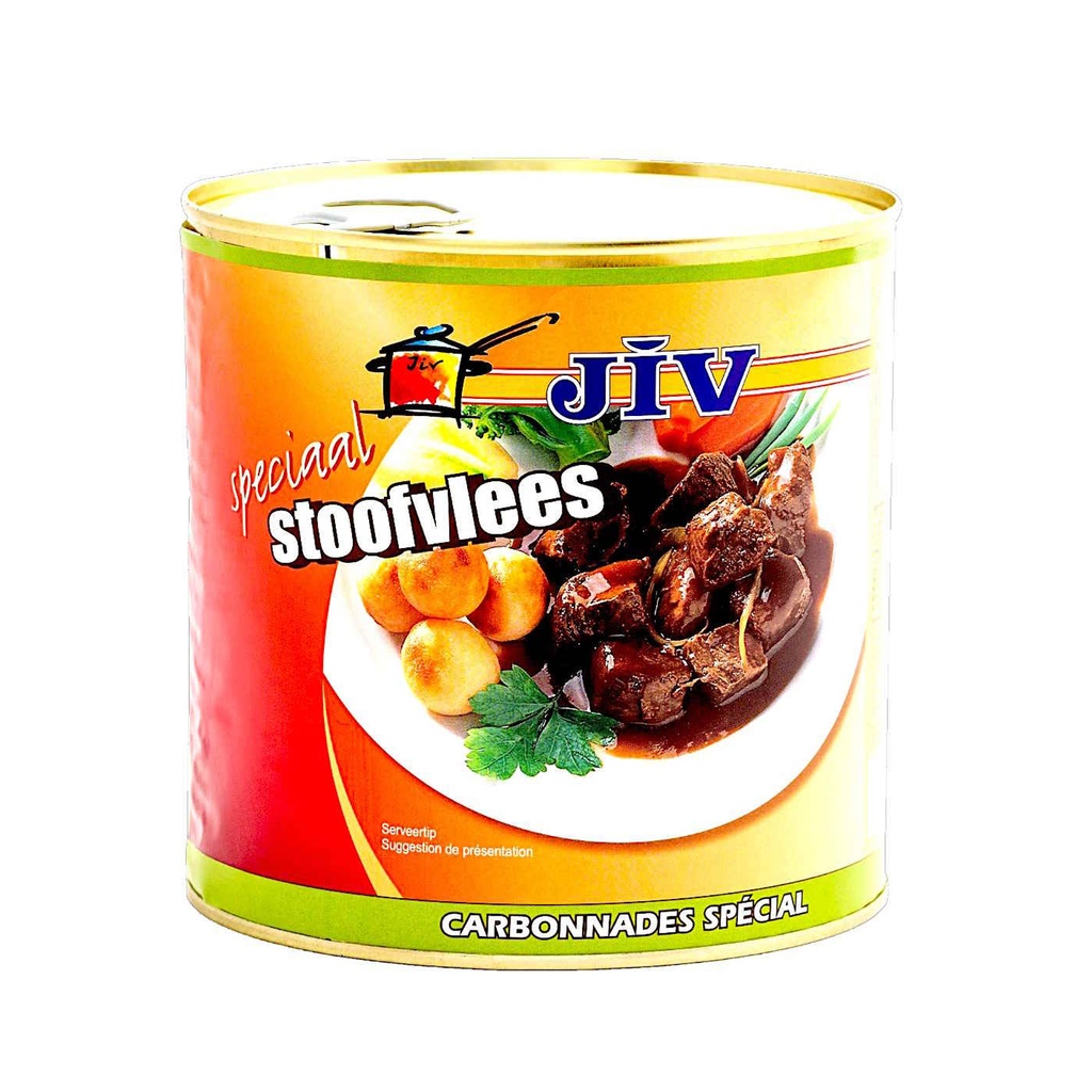 Stoofvlees Speciaal Jiv Blik 2,7 kg