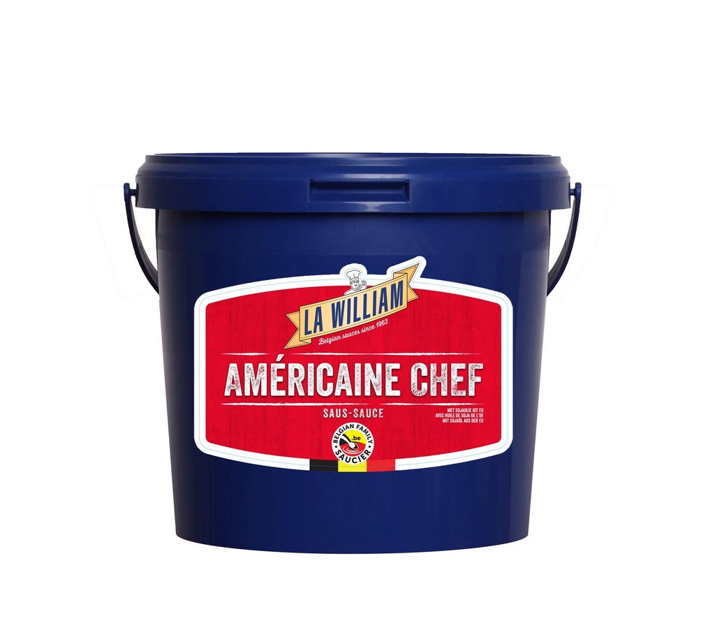 Americain Sauce Chef La William Bucket 9.5 L