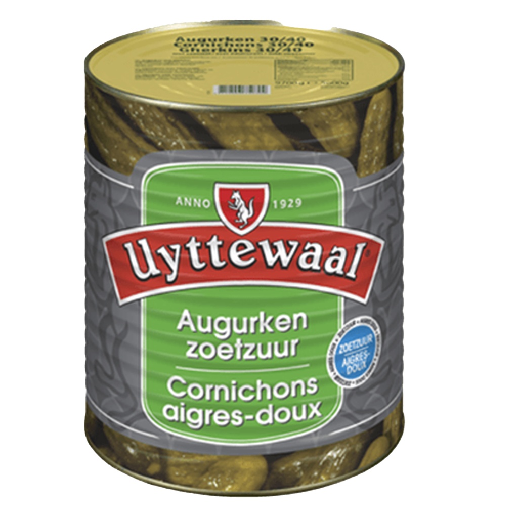 Mega Dill Pickle Slices Uyttewaal Can 10 L