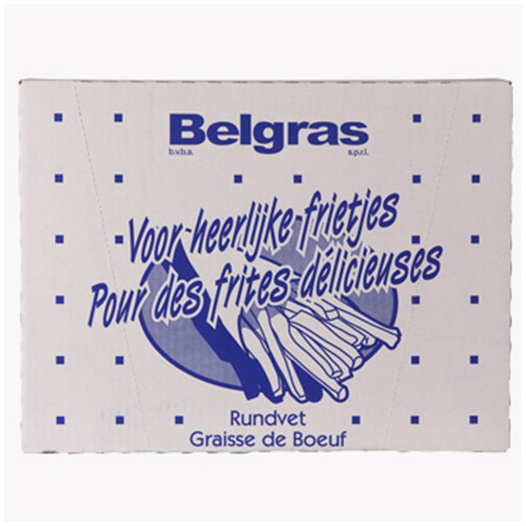 Graisse de Boeuf Belgras 4 x 2,5 kg