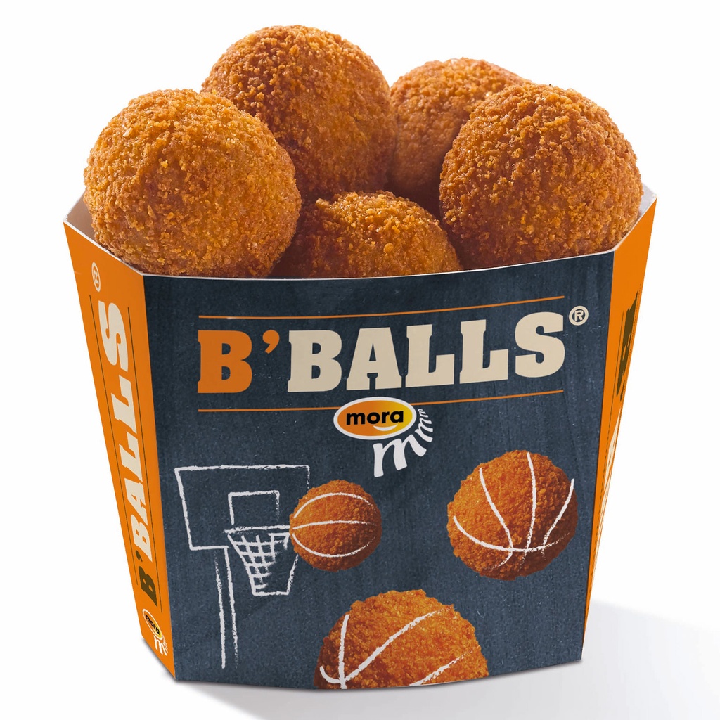 Bitterballen Bites B'balls Mora 100 x 20 gr