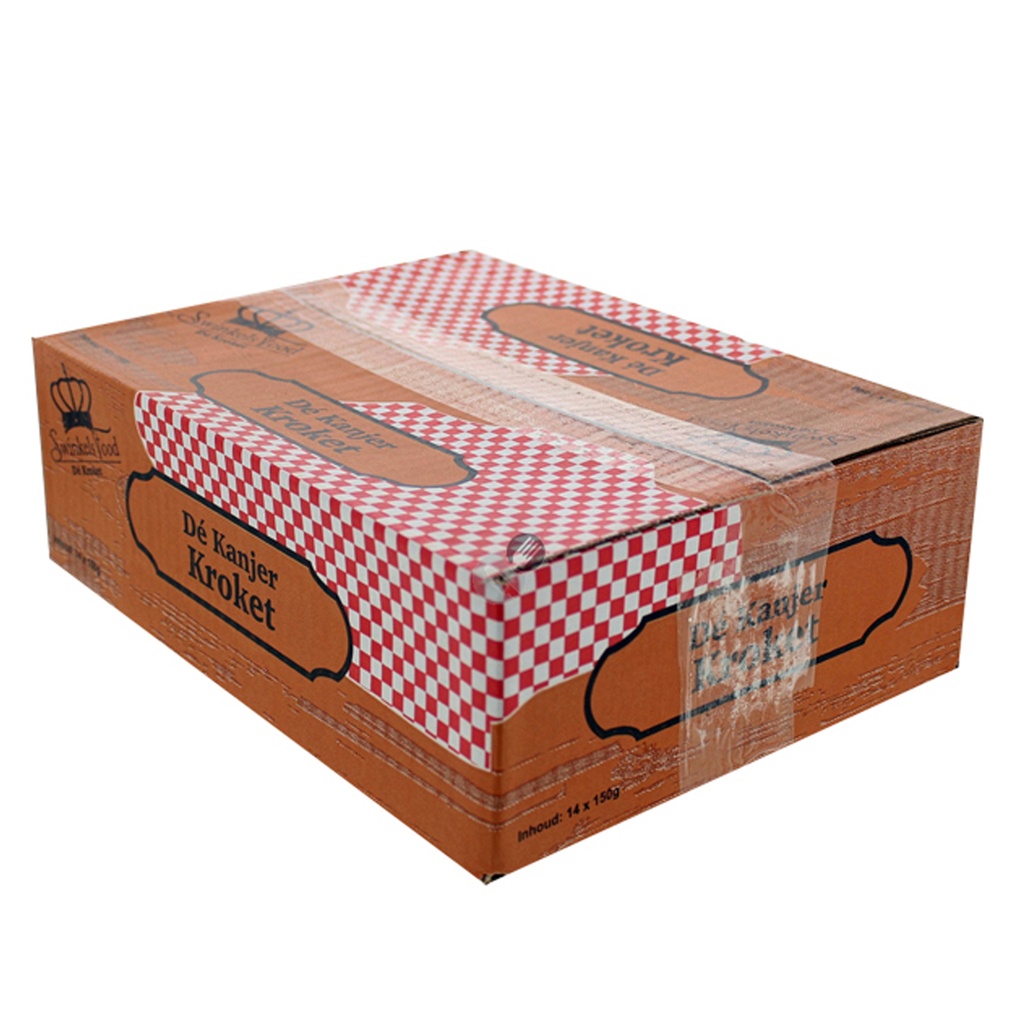 Vleeskroket Kanjer Rund Swinkel 14 x 150gr