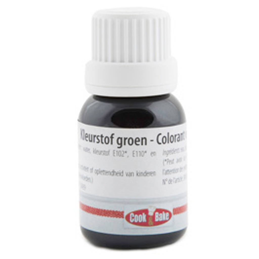 COLORANT ALIMENTAIRE VERT COO&BAKE 20ML