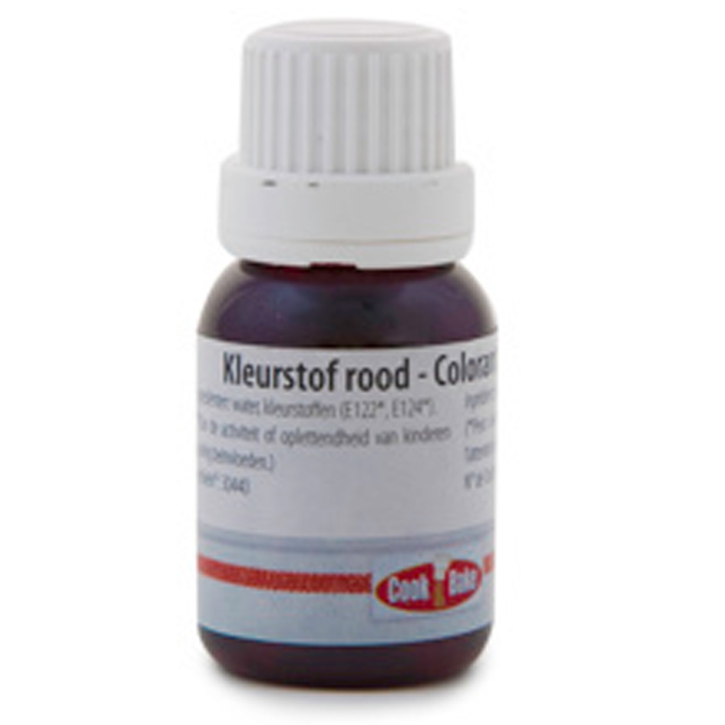 COLORANT ALIMENTAIRE ROUGE COOK&BAKE 20ML