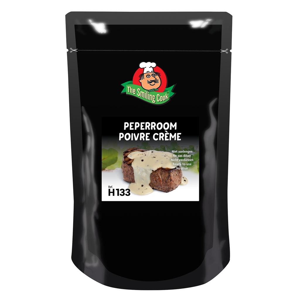 Peper Room Saus Smiling Cook 150 gr
