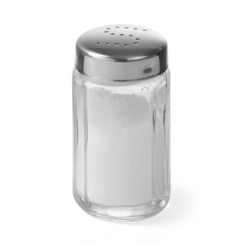 Zout Strooier Glas 40 x 70 mm - 6 st - Hendi - 461266