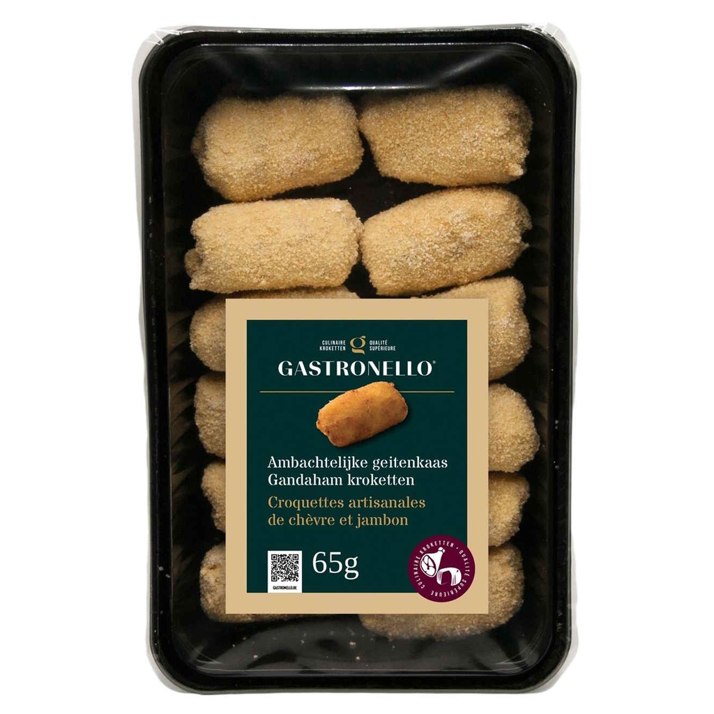 Croquette Fromage Chèvre/Ganda Gastronello 12 x 65 gr