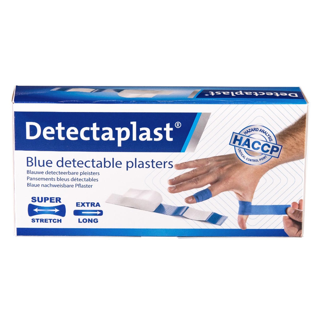 Pleisters Elastic Extra Strong 180 x 20 mm Detectaplast 100 st