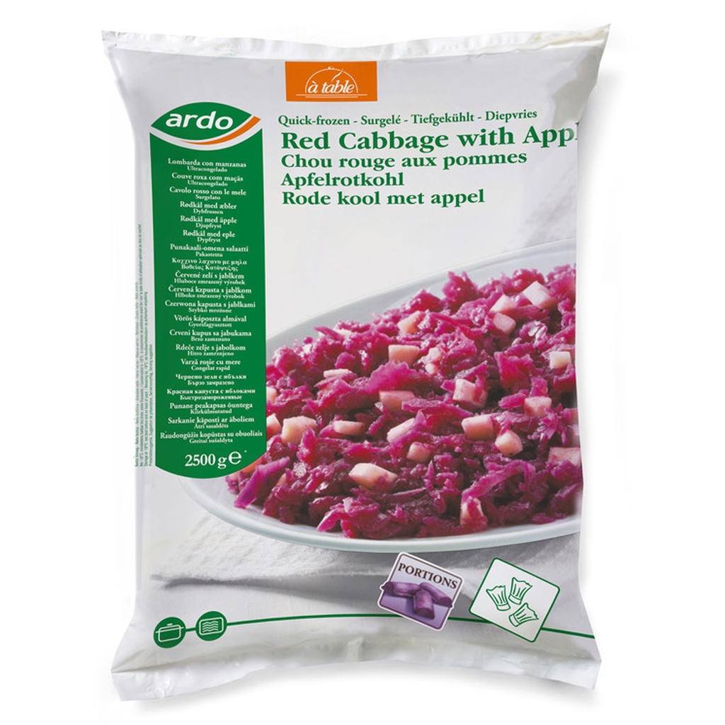 Rode Kool Met Appel Ardo 2,5 kg