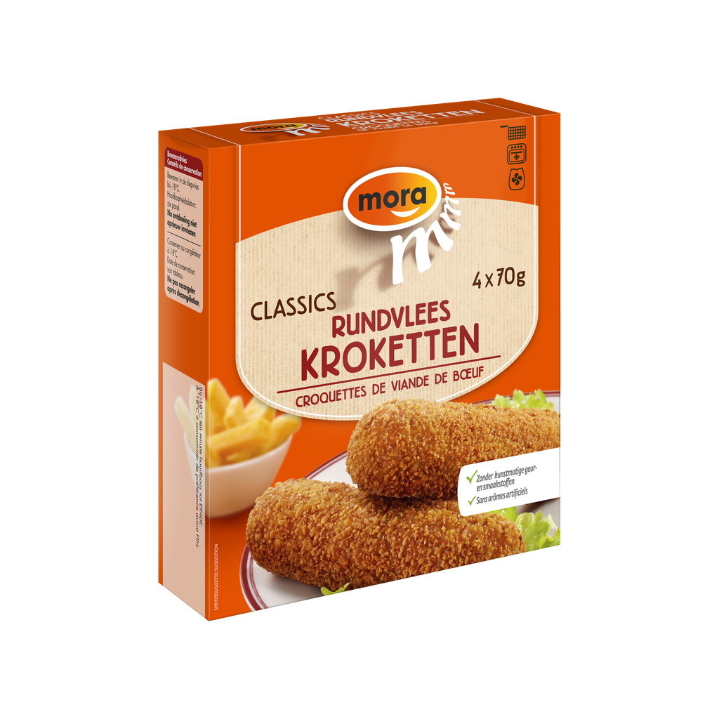 RTL Vleeskroket Runds Mora 4 x 70gr