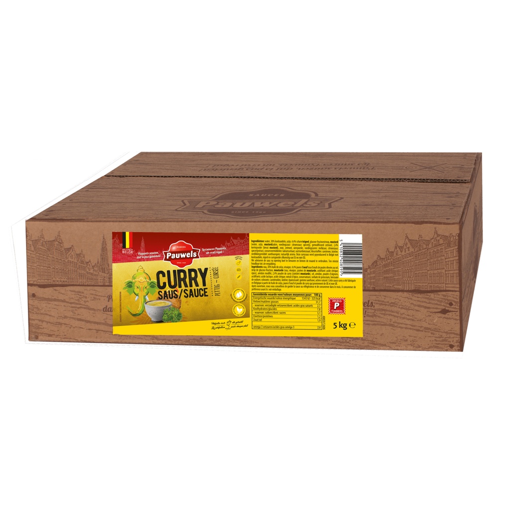 Curry Saus Pauwels Bag 5 L