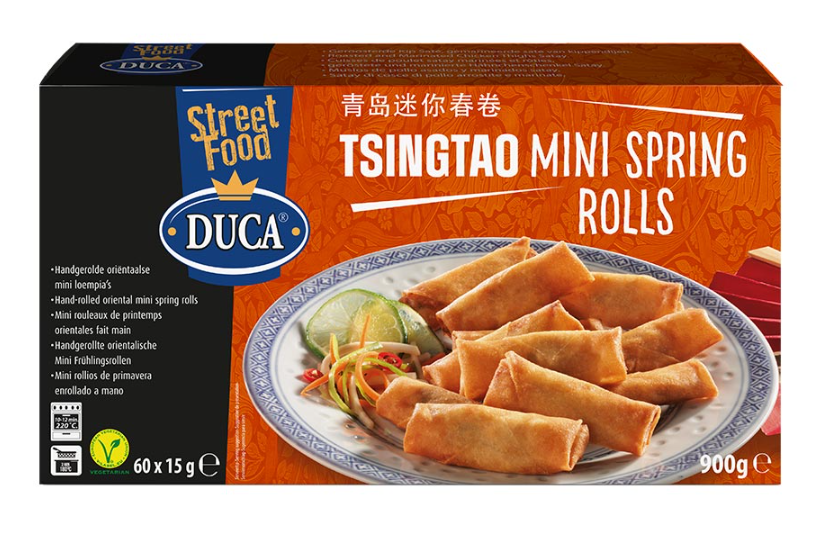 Mini spring roll Tsingtao Duca 60 x 15 gr
