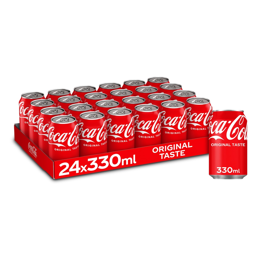 Coca Cola Blik Voor Automaten (24x33cl)
