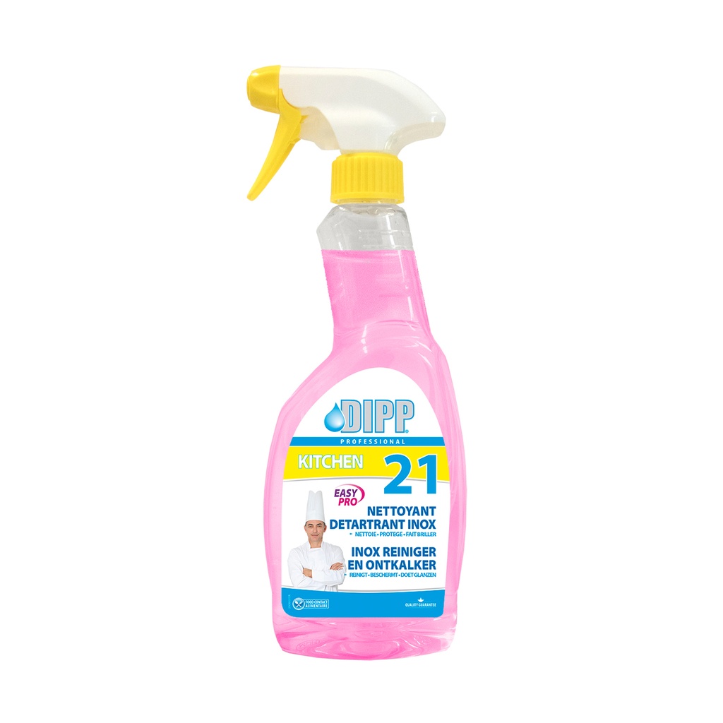 Nettoyant Detartrant Inox Easy Pro Dipp (21) 500 ml