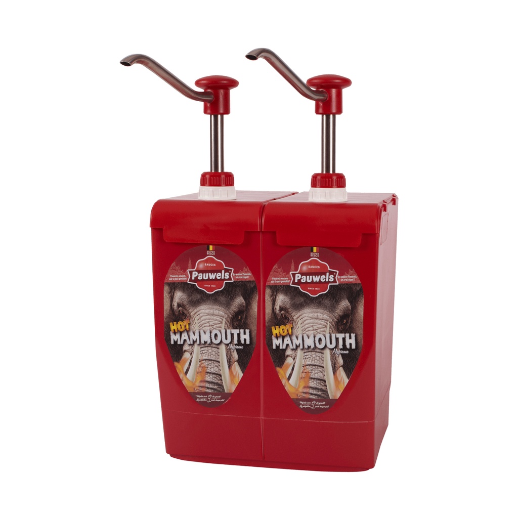 Mammouth Saus HOT (Algerian) Pauwels Bag 5 L