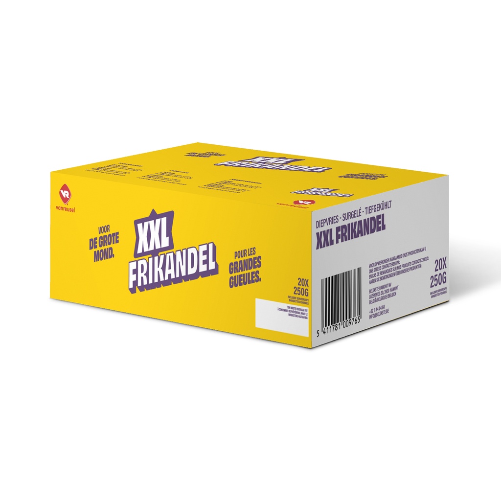 Frikandel XXL Vanreusel 18 + 2 x 250 gr