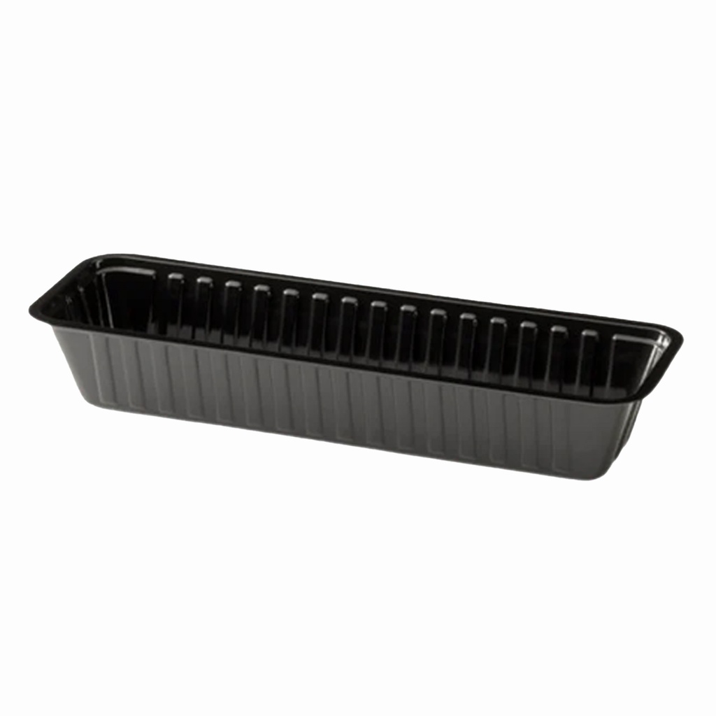 BARQUETTES EN PLASTIQUE NOIR A16B 1000PCS (21,6X7,2X3,5CM)