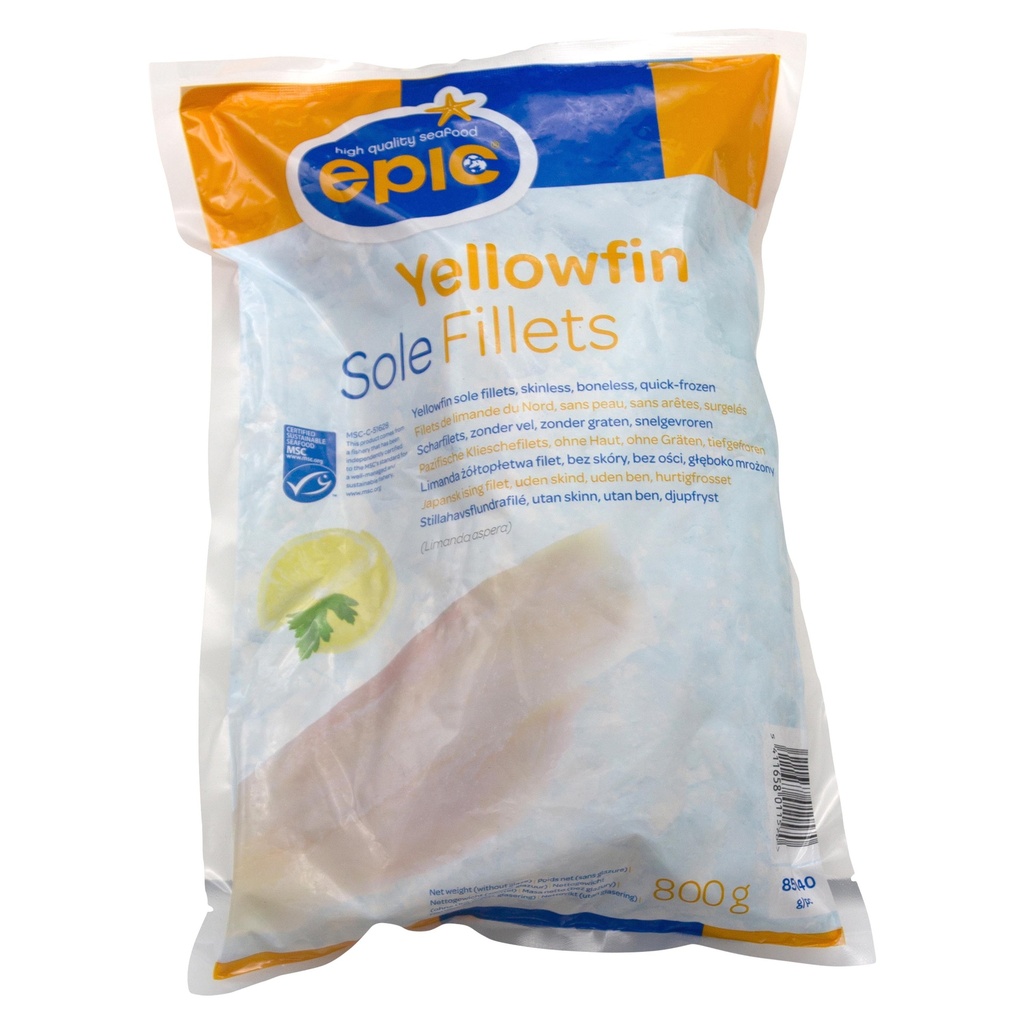 Filets De Limande 85 - 140 gr Epic 800 gr