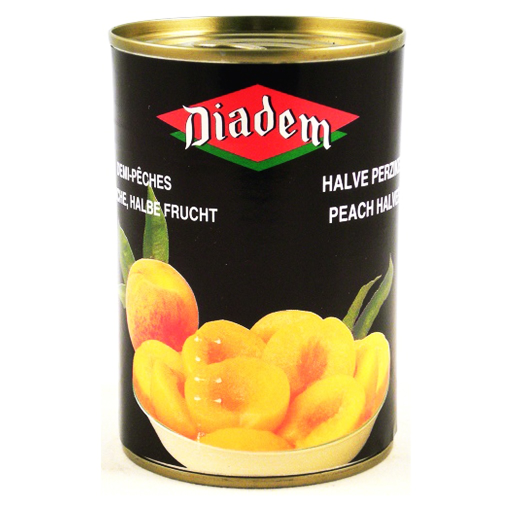 Perziken Halve Diadem Blik 0,5 L