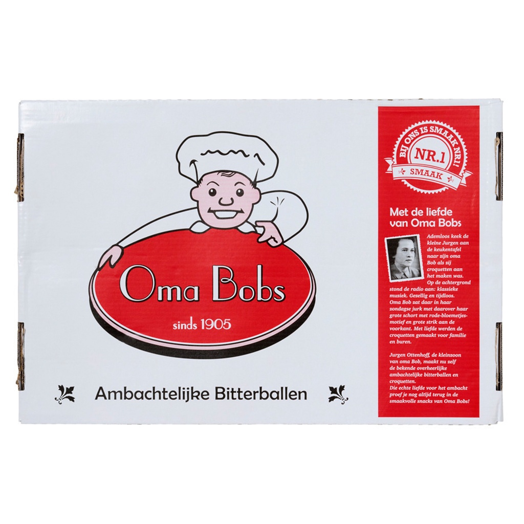 Bitterballen Rundsvlees Oma Bobs 54 x 30 gr