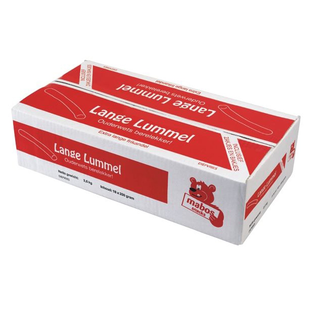 Frikandel Lange Lummel Mabos 28 x 160 gr