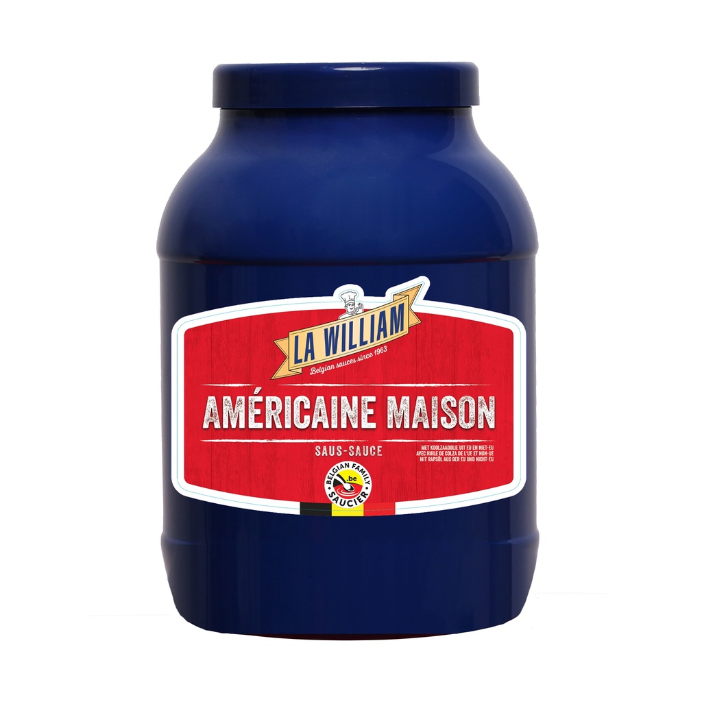 Americaanse Saus Maison La William Pet 3 L