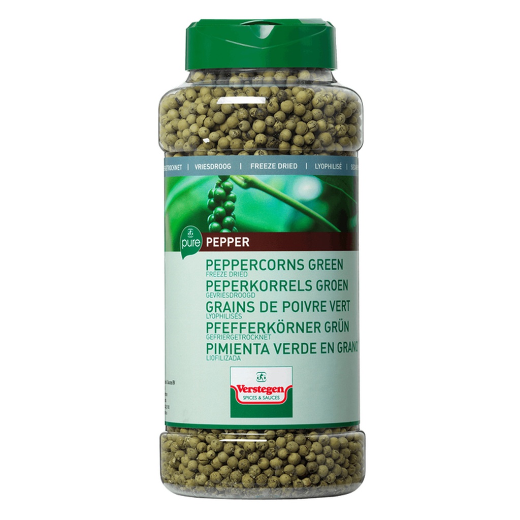 Peper Bolletjes Groen Vriesdr Verstegen Pot 140 gr