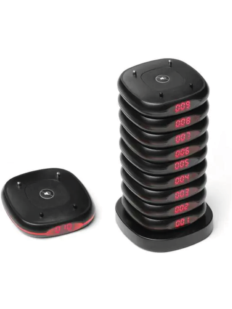 201640 Pagers for Restaurants Hendi 10 pcs 80 x 80 mm