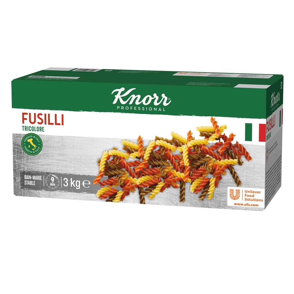 Fusilli Tricolore Knorr 3 kg