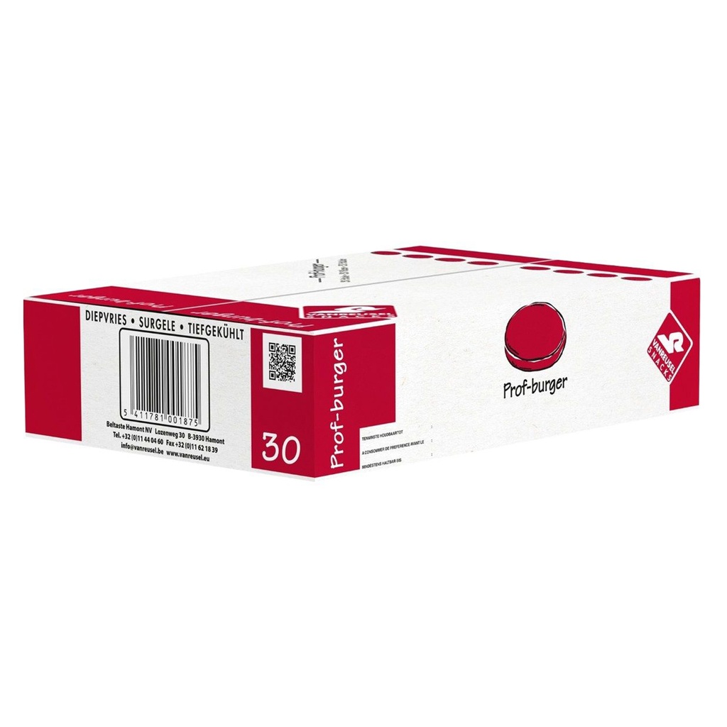 Hamburger Profburger Vanreusel 30 x 100 gr