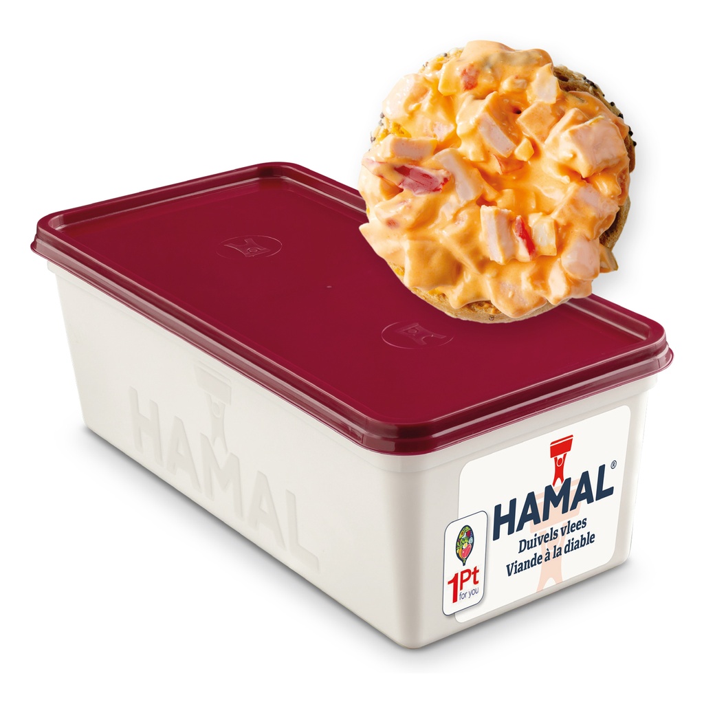 Devilled Meat Salad Hamal – Tub 1 kg