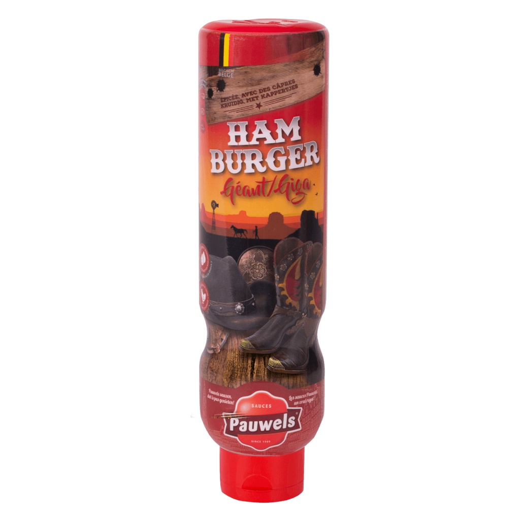 Hamburger Saus Giga Pauwels Tube 1 L