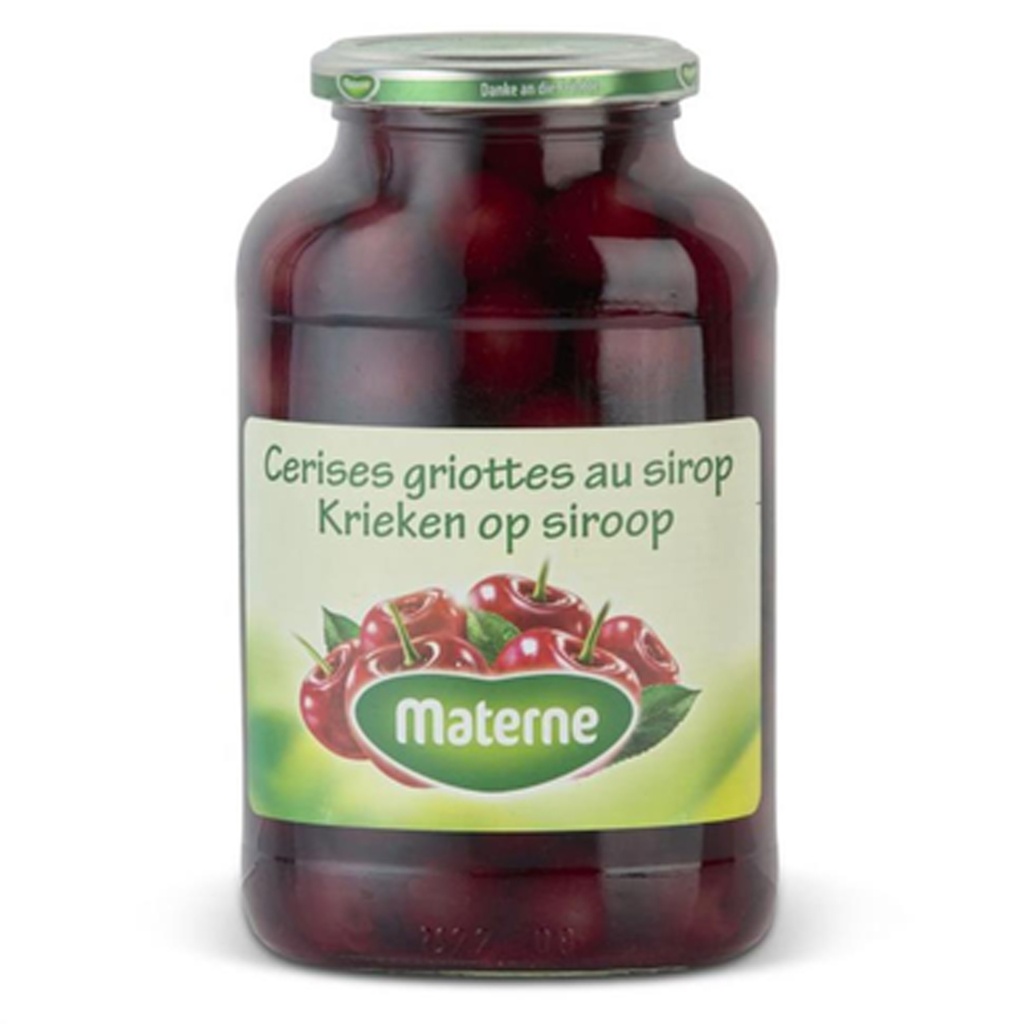 Krieken Ontpit op Siroop Materne 700 gr