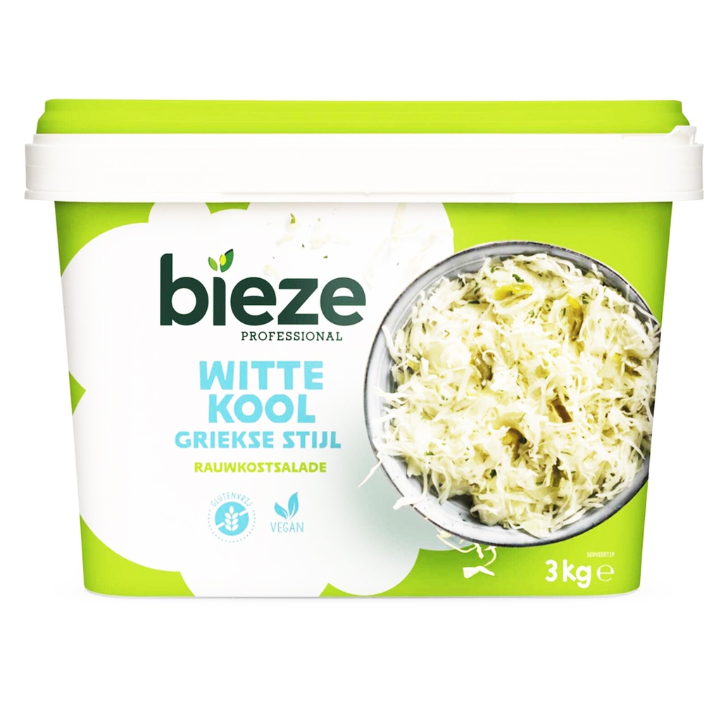 CHOU BLANC A LA GRECQUE SALADE 3KG BIEZE