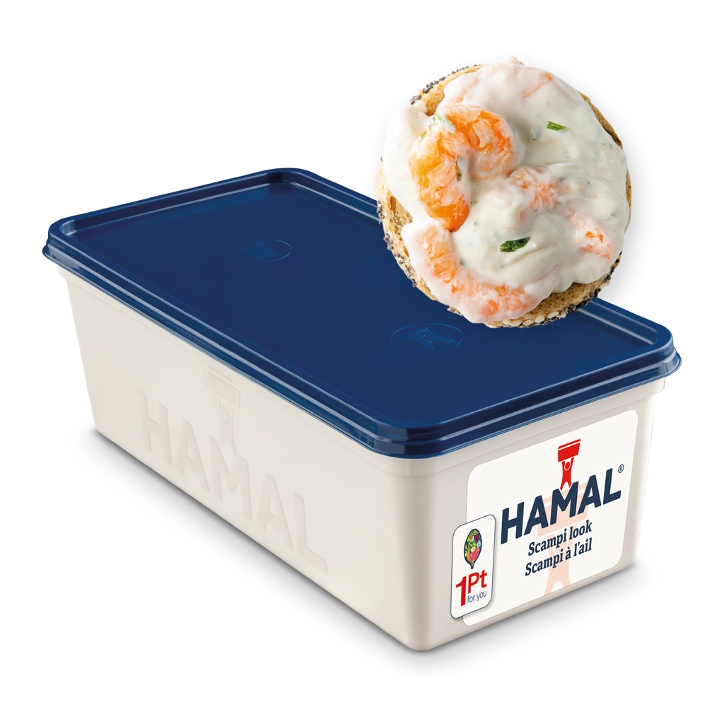 Garlic Scampi Salad Hamal – Tub 1 kg