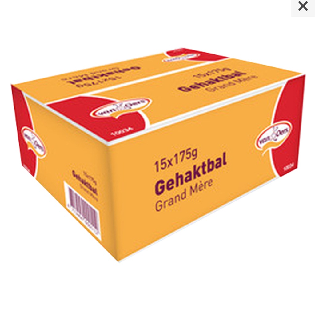 Gehaktbal Grand Mere Van Oers 25 x 120 gr