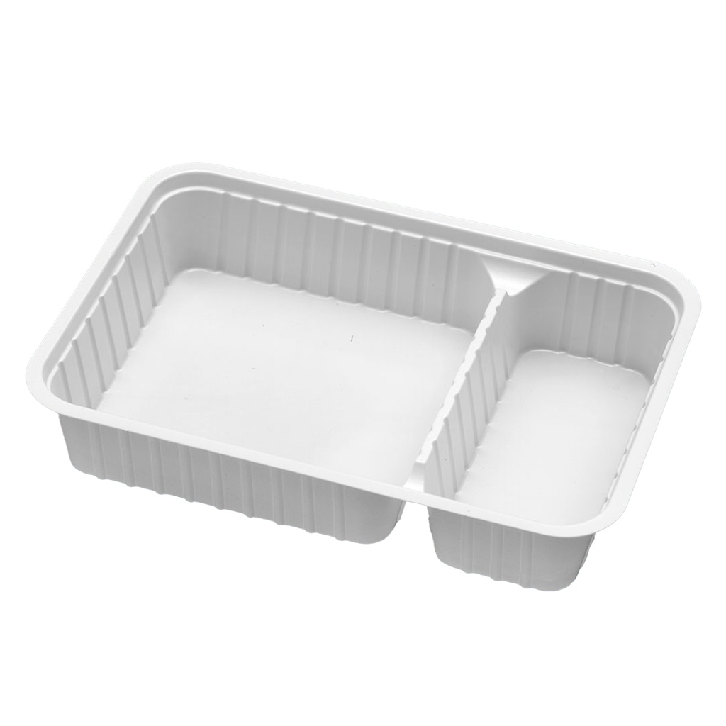 Plastic Container A 20 DW 2-Compartment (190 x 134 x 35 mm) 500 pcs